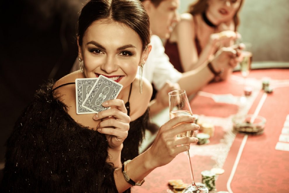 Woman-Gambling